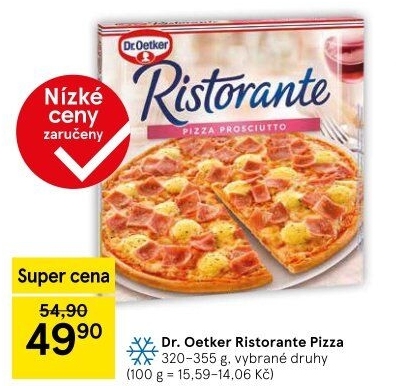 Pizza mražená Ristorante Dr. Oetker