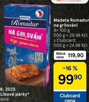 Sýr Romadur na gril Madeta