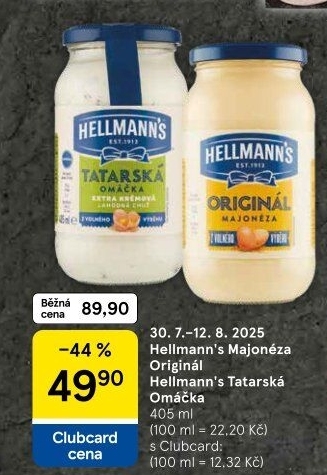 Tatarská omáčka Hellmann'