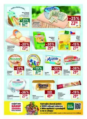 akční leták BILLA 6.8.2025-12.8.2025
