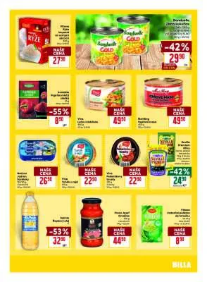 akční leták BILLA 6.8.2025-12.8.2025