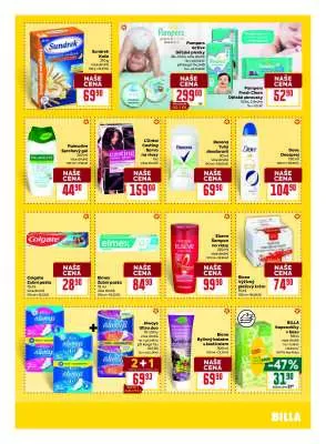 akční leták BILLA 6.8.2025-12.8.2025