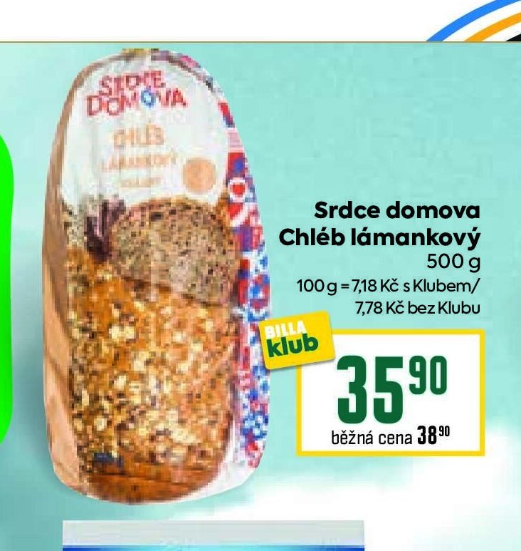 Srdce domova chléb