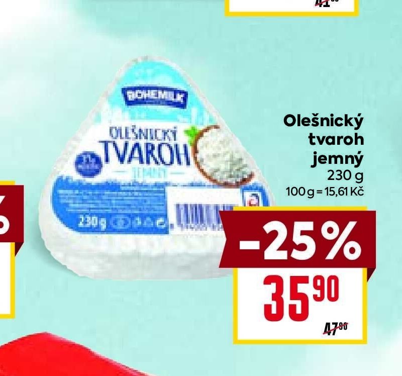 Olešnický tvaroh Bohemilk