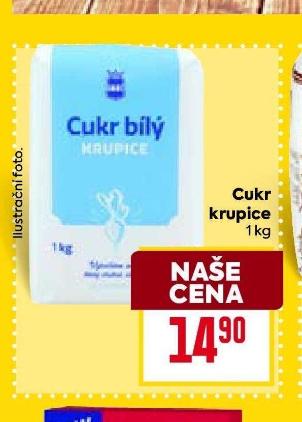 Cukr bílý krupice