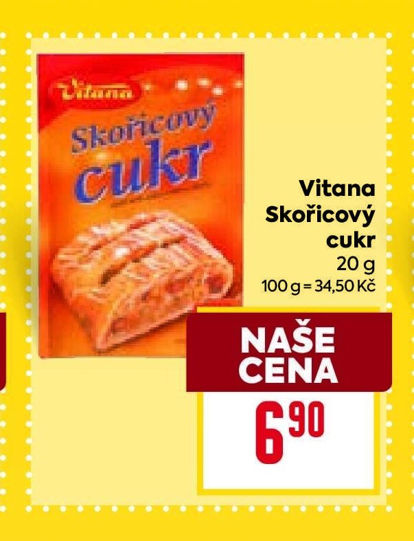 Vitana Skořicový cukr