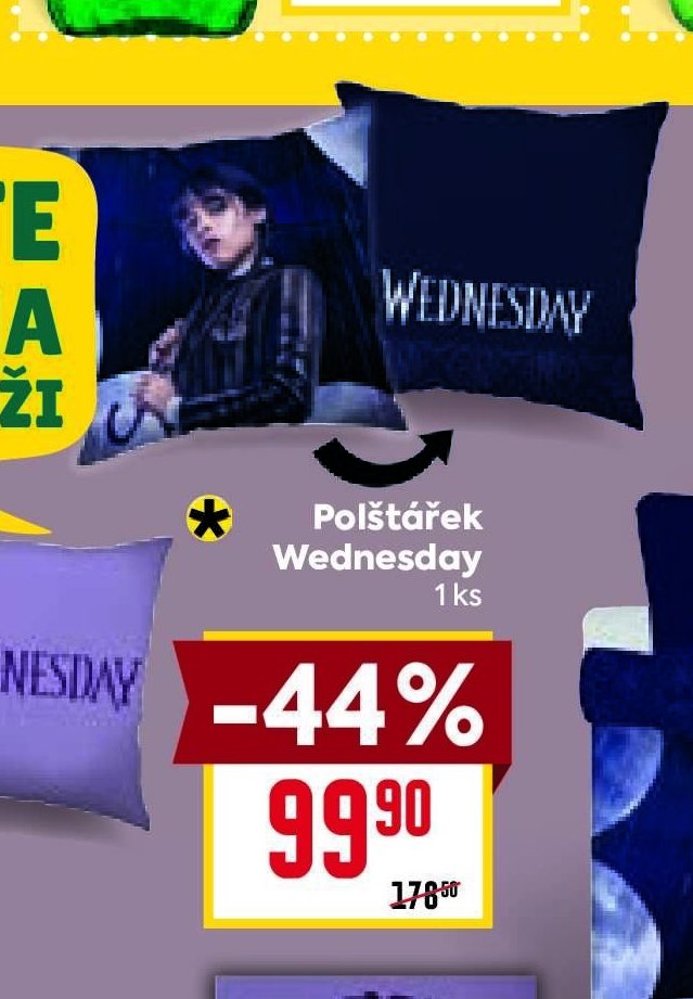 Polštářek Wednesday