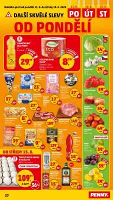 akční leták Penny Market 7.8.2025-13.8.2025