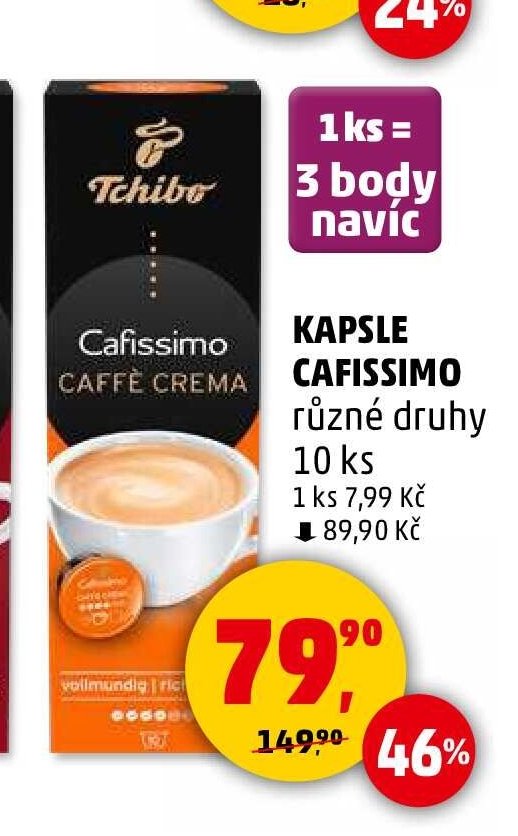 Kapsle Cafissimo různé druhy