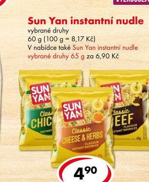 Instantní polévka SunYan