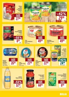 akční leták BILLA 6.8.2025-12.8.2025
