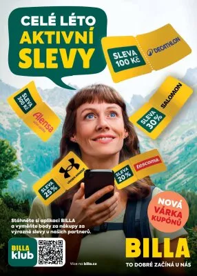 akční leták BILLA 6.8.2025-12.8.2025