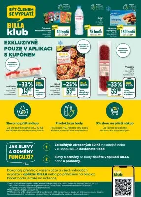 akční leták BILLA 6.8.2025-12.8.2025