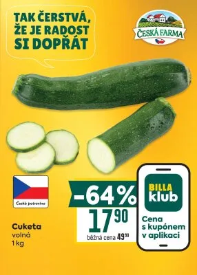 akční leták BILLA 6.8.2025-12.8.2025