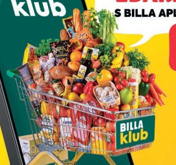 nákup v nákupním vozíku