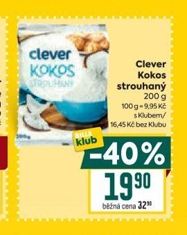 Clever Kokos strouhaný