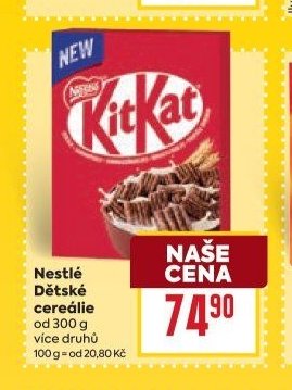 Nestlé Dětské cereálie