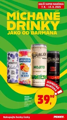 akční leták Penny Market 7.8.2025-13.8.2025