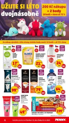 akční leták Penny Market 7.8.2025-13.8.2025