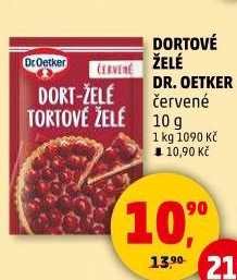 Dortové želé Dr.Oetker