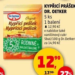 Kypřicí prášek Dr. Oetker