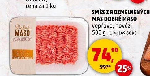 Mleté maso mix Dobré maso