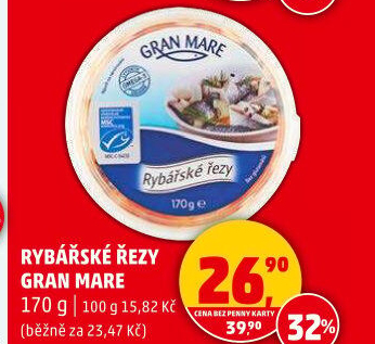 Řezy rybářské Gran Mare