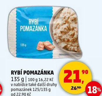 Rybí pomazánka Karlova Koruna