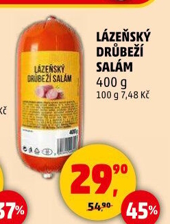 Salám drůbeží lázeňský
