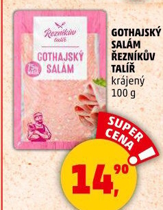 Salám Gothaj Řezníkův talíř