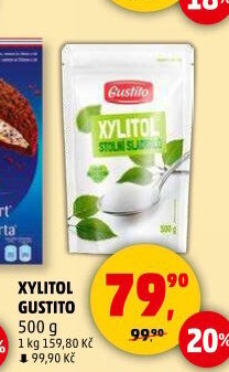 Sladidlo Xylitol Gustito