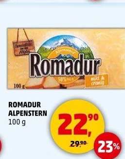 Sýr Romadur Alpenstern