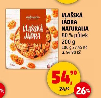 Vlašské ořechy Naturalia