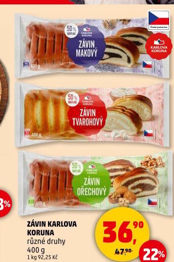 Závin Karlova Koruna