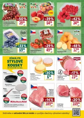 akční leták BILLA 6.8.2025-12.8.2025