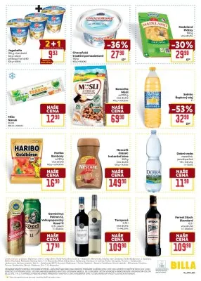 akční leták BILLA 6.8.2025-12.8.2025