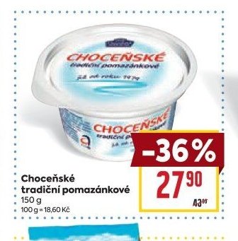 Choceňské tradiční pomazánkové