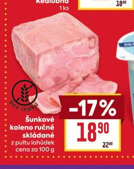 Šunkové koleno ručně skládané