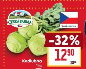 Kedlubna Česká farma