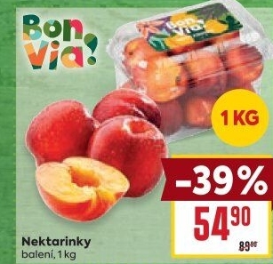 Nektarinky Billa Bonvia
