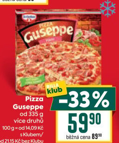 Pizza mražená Guseppe Dr. Oetker