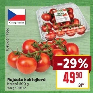 Rajčata koktejlová