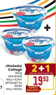 Sýr Cottage Jihočeský Madeta