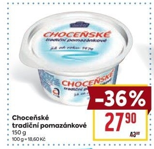 Tradiční pomazánkové Choceňské