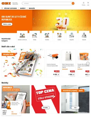 akční leták OBI 6.8.2025-12.8.2025