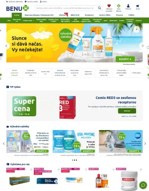 akční leták BENU Lékárna 6.8.2025-12.8.2025