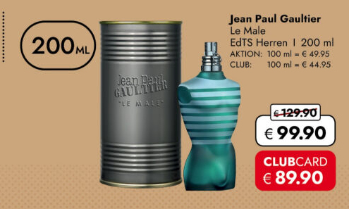 Toaletní voda pánská Le Male Jean Paul Gaultier