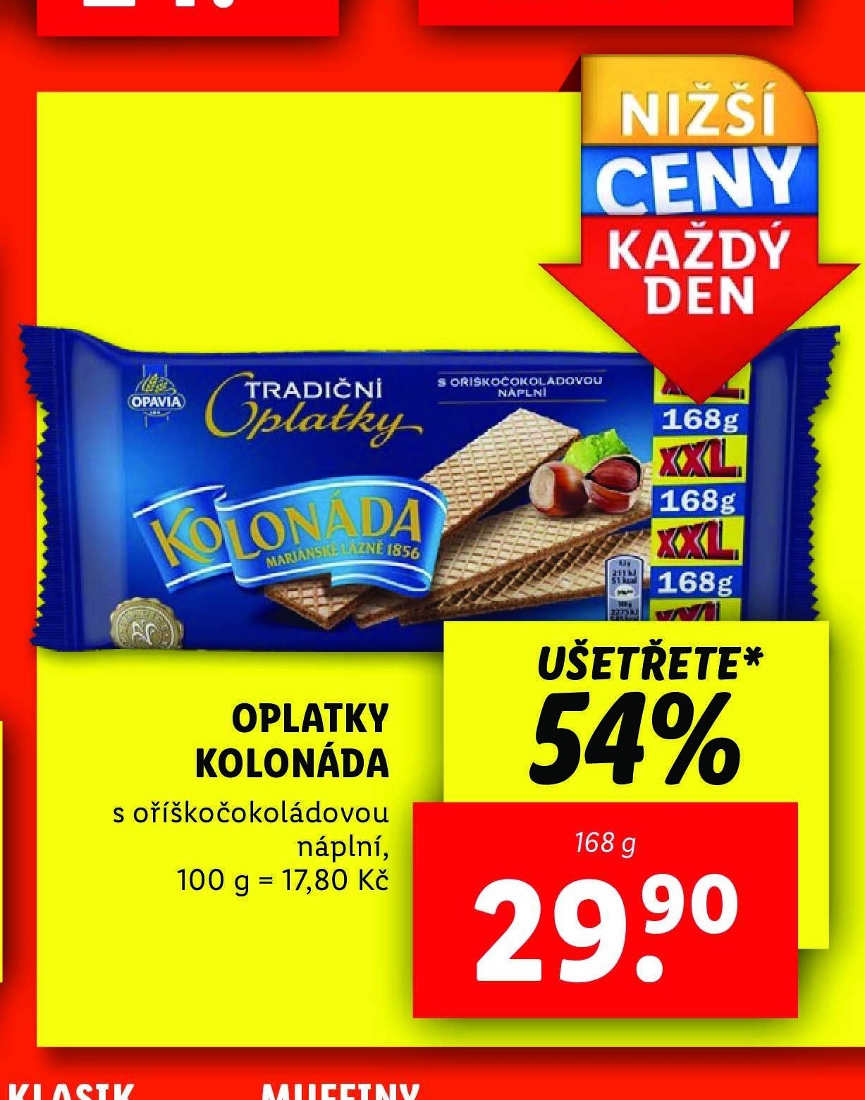 OPLATKY KOLONÁDA
