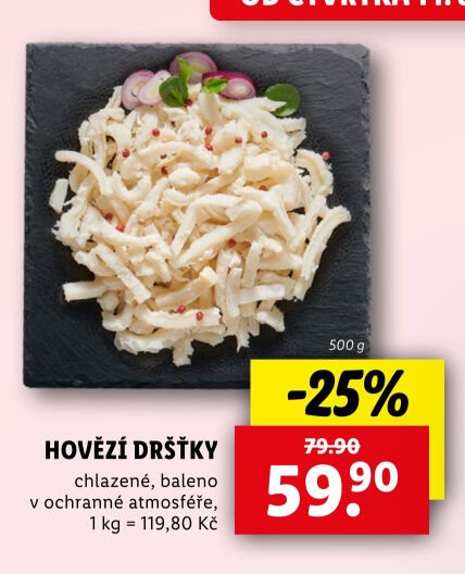 HOVĚZÍ DRŠŤKY