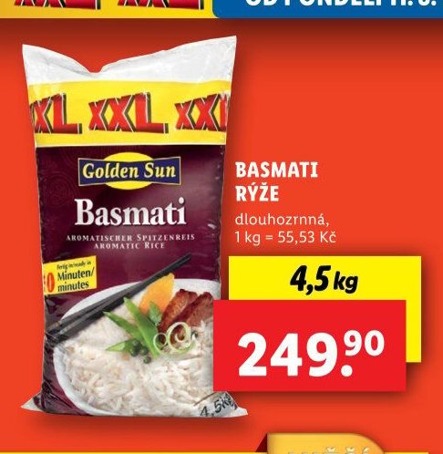 Golden Sun Basmati rýže